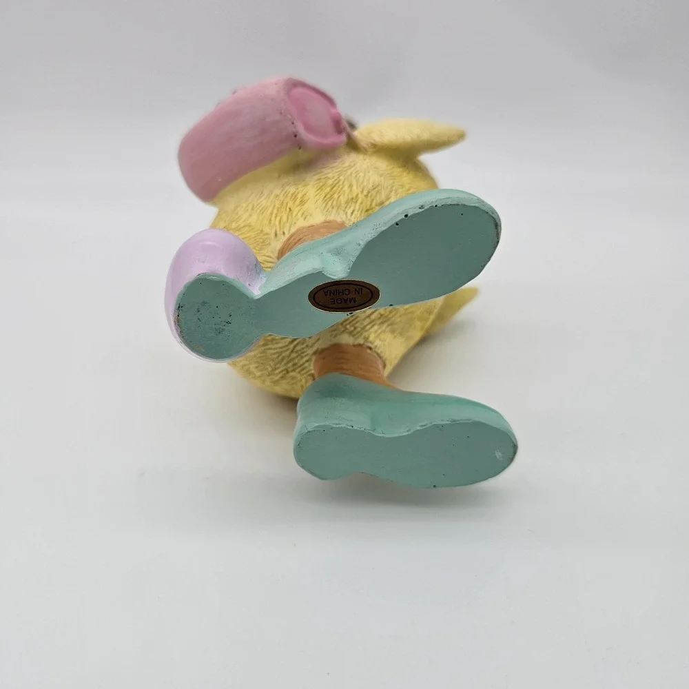 Bunny Boulevard Resin Easter Chick with Hat, Sunglasses, Purse, Pearls & Heels